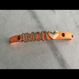 Amore Orange bracelet